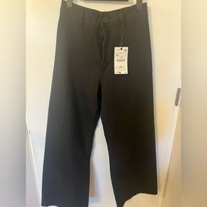 NWT Zara Marine pants - Black 8